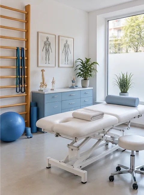 Espacio de trabajo de clínicas.